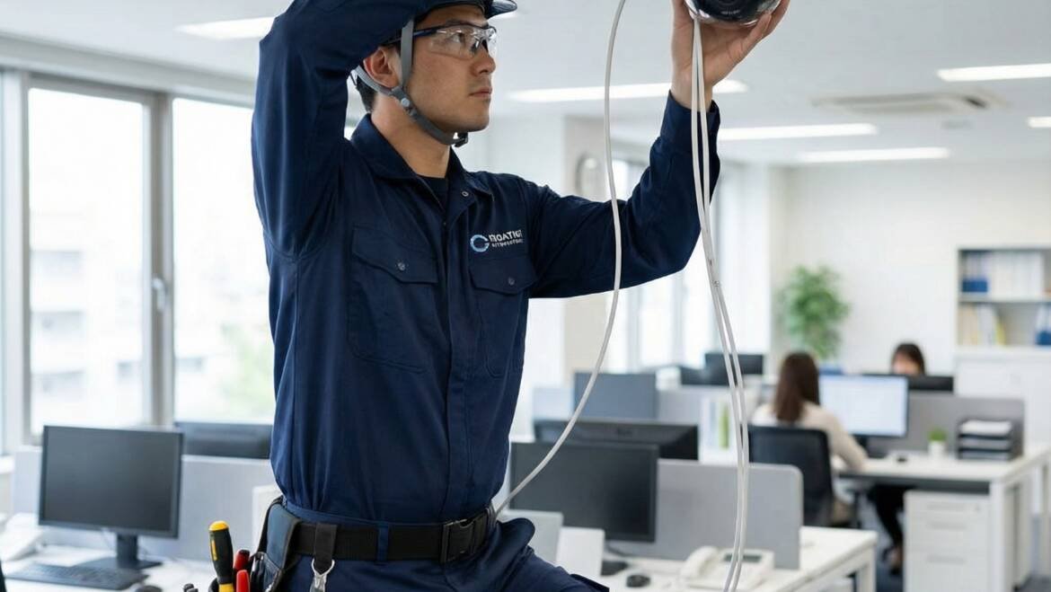 مراجعة التوصيلات والكابلات