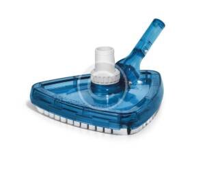 3-Brush Blue Pool Vacuum Head